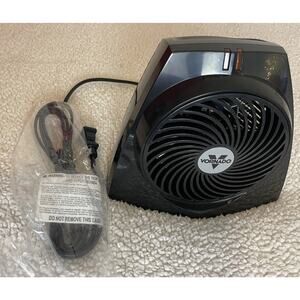 New Vornado VH203 Portable Mini Space Electric Heater for Tabletop Black